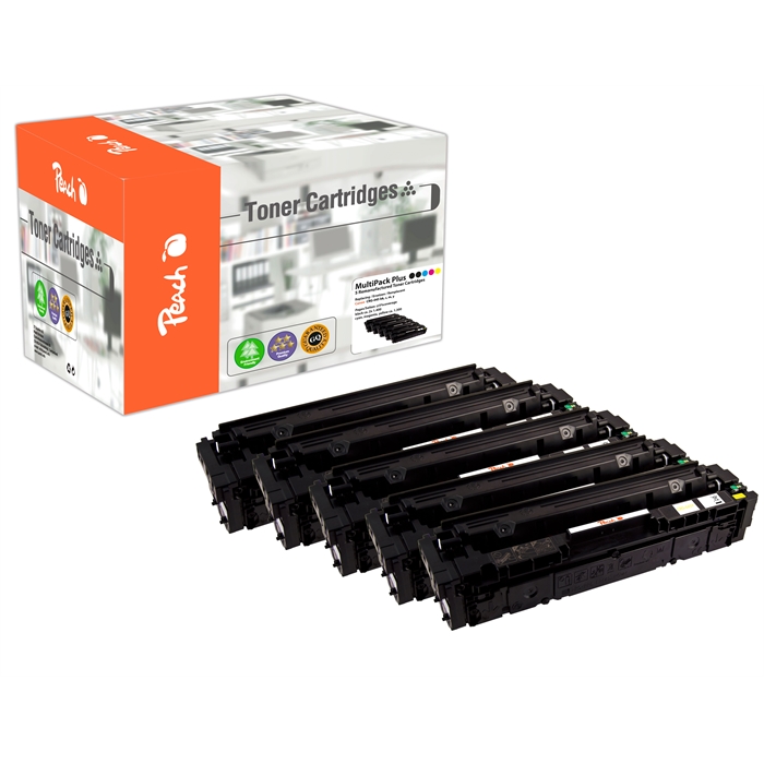 Image de Peach Modules de toner Spar Pack Plus compatibles avec Canon CRG-045