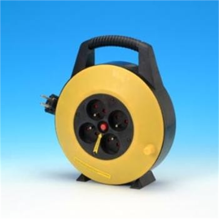 Picture of Cable Reel, 10 m, Black/Yellow