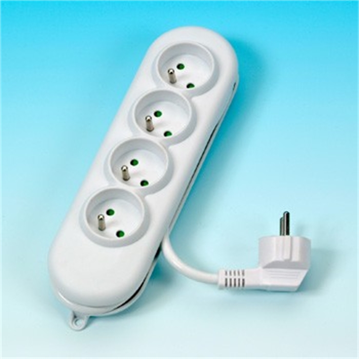 Picture of PROFILE 140464 - Multi Socket, 4 Socket, 3, White