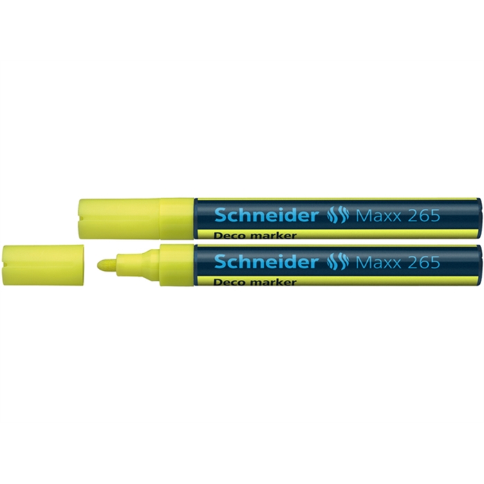 Picture of Deco-Marker Schneider Maxx                                  265 jaune ensemble de 2