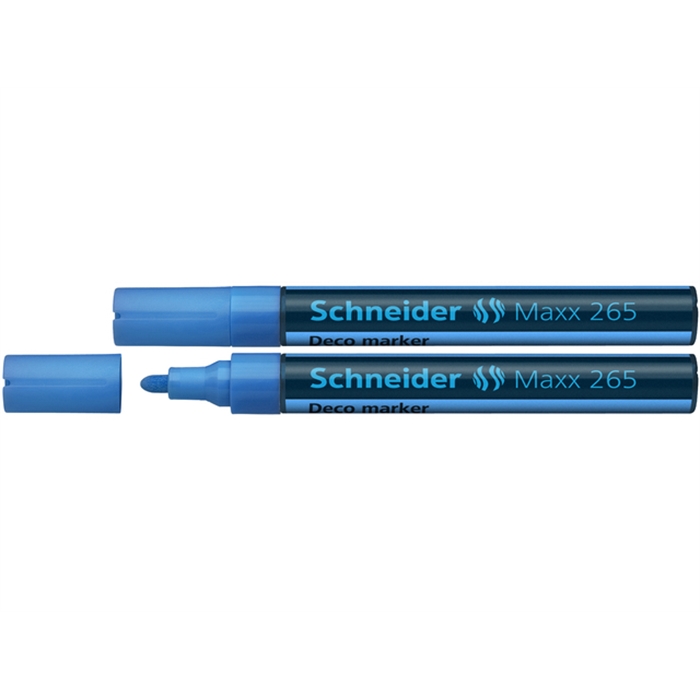 Picture of Deco-Marker Schneider Maxx                                  265 bleu ensemble de 2