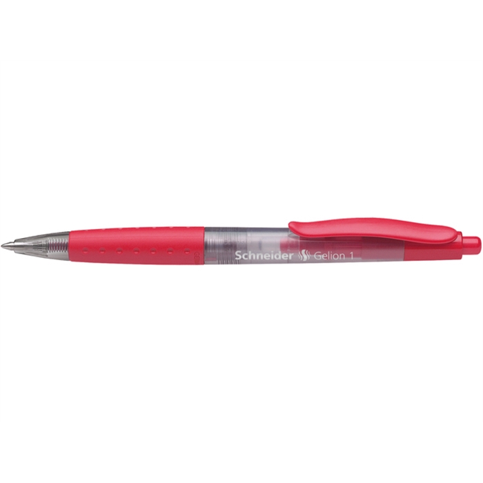 Afbeelding van gelbalpen Schneider Gelion 1 0,4mm rood