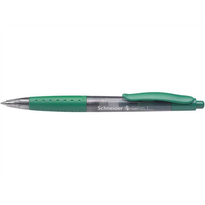 Afbeelding van gelbalpen Schneider Gelion 1 0,4mm groen