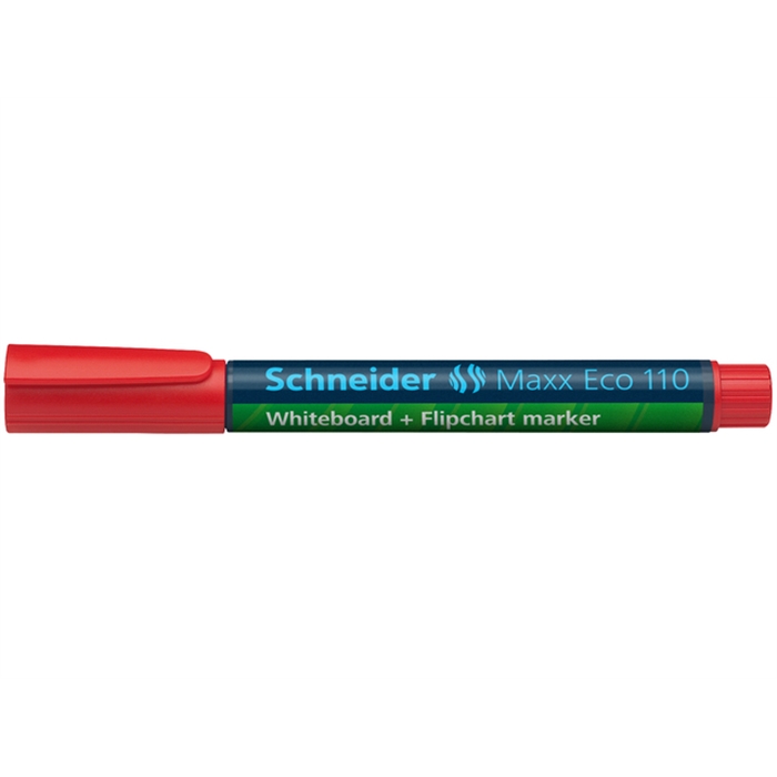 Afbeelding van boardmarker Schneider Maxx Eco 110 navulbaar ronde punt rood