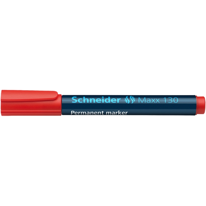 Picture of Marqueur Schneider Maxx 130 permanent rouge, pointe conique