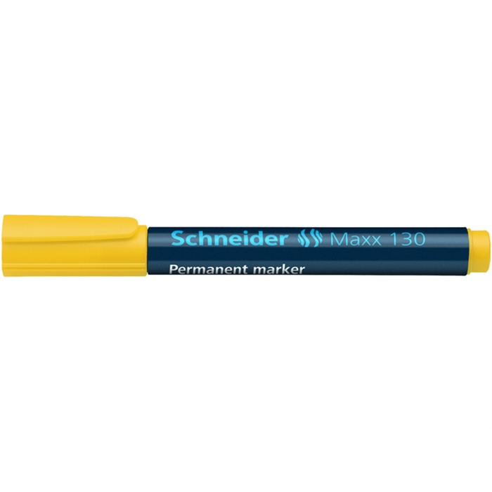 Picture of Marqueur Schneider Maxx 130 permamemt jaune, pointe conique