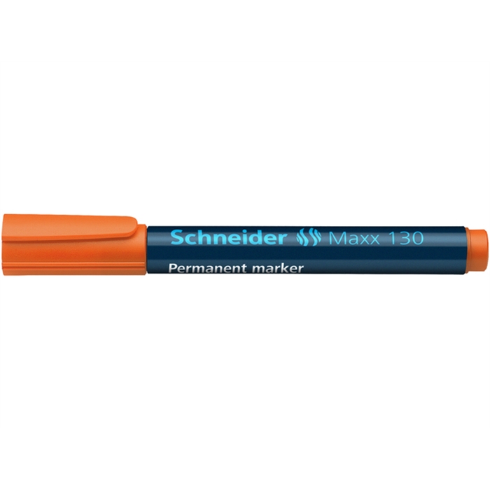 Picture of Marqueur Schneider Maxx 130 permanent orange, pointe conique