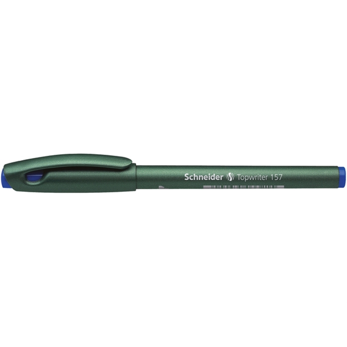 Afbeelding van fineliner Schneider Topwriter 157 0,8 mm blauw