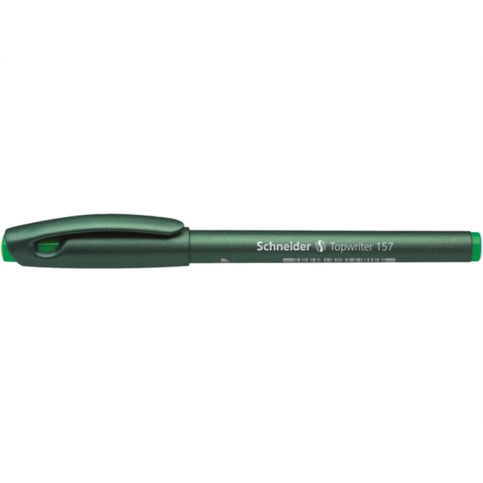 Afbeelding van fineliner Schneider Topwriter 157 0,8 mm groen