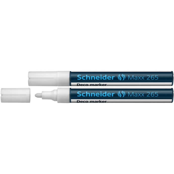 Picture of Deco-Marker Schneider Maxx 265 blanc