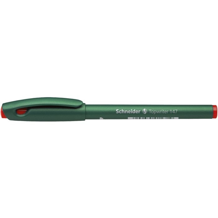 Afbeelding van fineliner Schneider Topwriter 147 0,6 mm rood