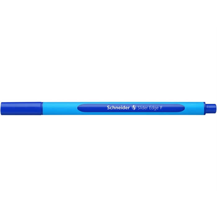 Afbeelding van balpen Schneider Slider Edge F 0,7mm blauw