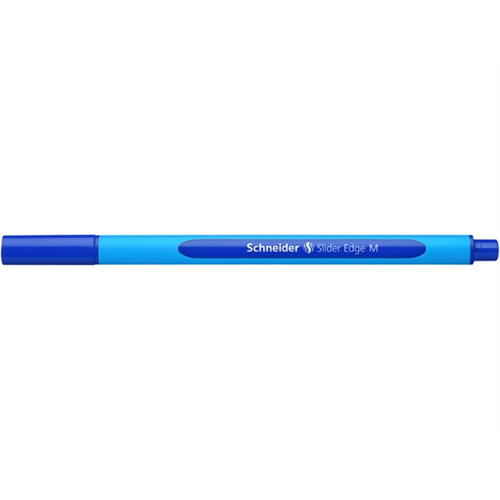 Afbeelding van balpen Schneider Slider Edge M 1,0mm blauw