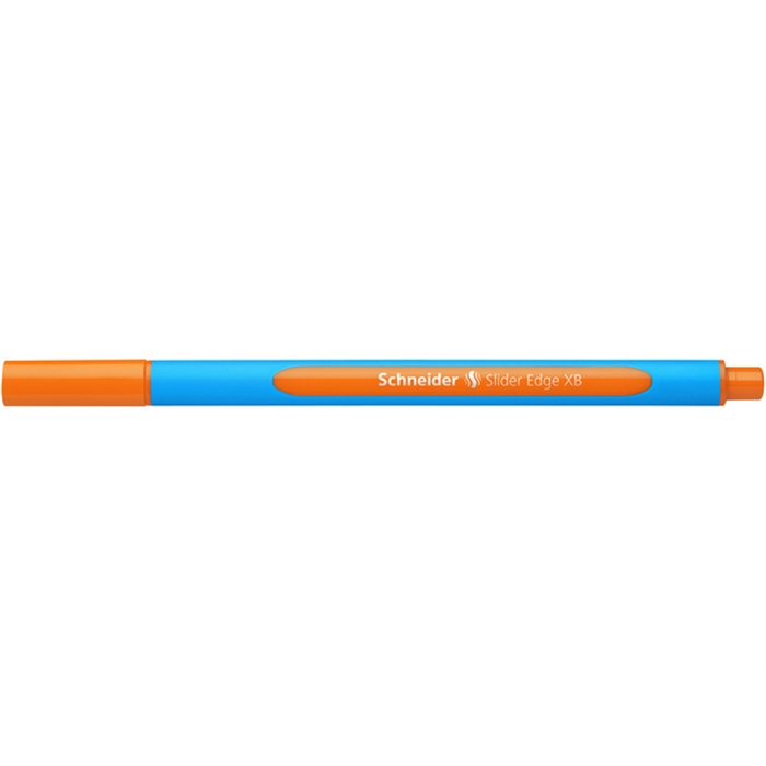 Afbeelding van balpen Schneider Slider Edge XB 1,4mm oranje