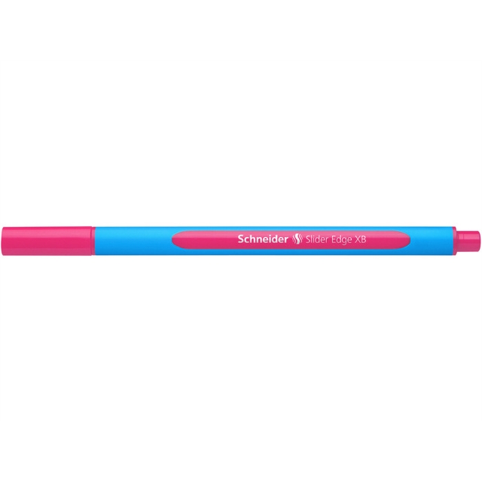 Afbeelding van balpen Schneider Slider Edge XB 1,4mm roze