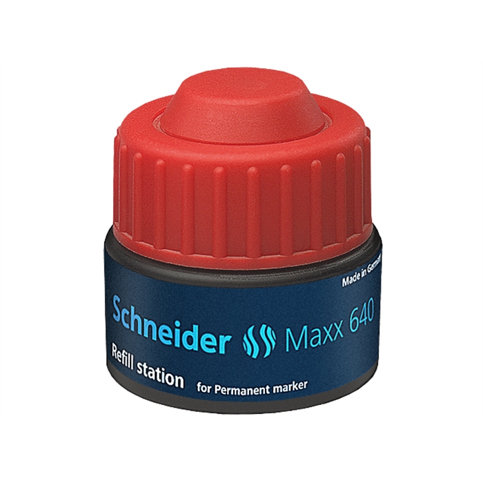 Picture of Recharge Schneider 640 rouge, pour marqueur 130/133, 30ml.