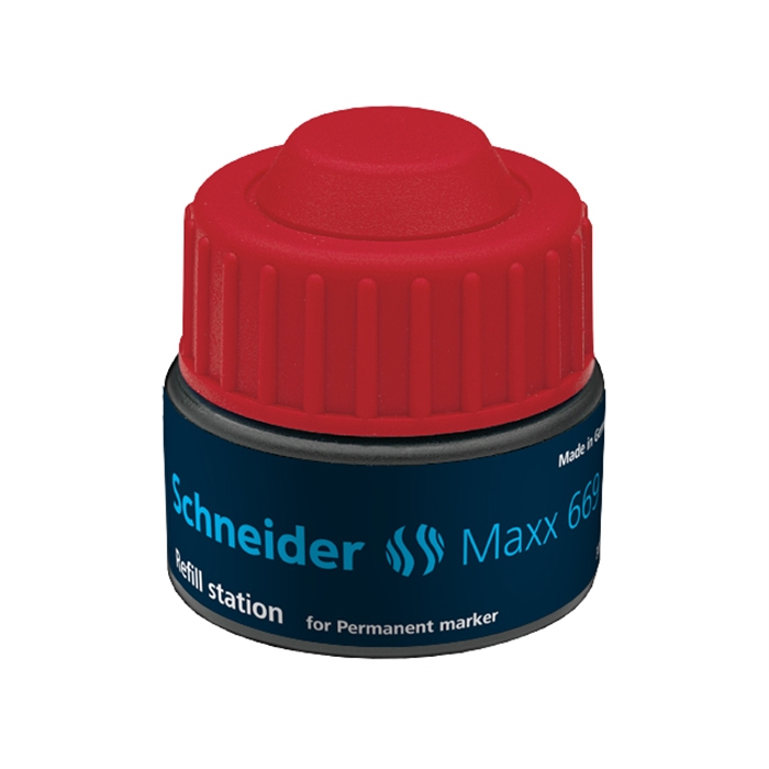 Picture of Flacon de recharge Schneider 669 pour marqueur 250 30ml     rouge