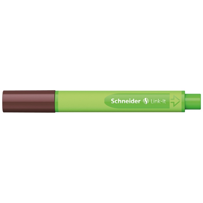 Afbeelding van fineliner Schneider Link-It 0,4mm topaz-brown