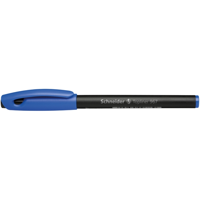 Afbeelding van fineliner Schneider Topliner 967 0,4 mm blauw