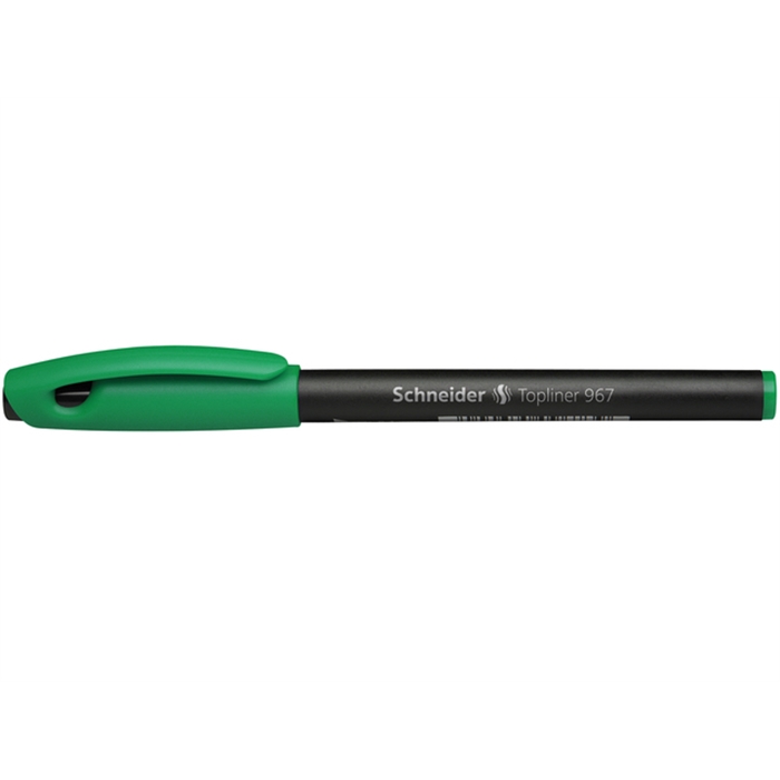 Afbeelding van fineliner Schneider Topliner 967 0,4 mm groen