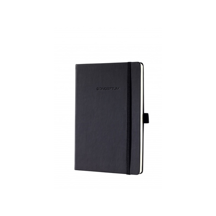 Image de Carnet Sigel Conceptum Pure hardcover A5 noir uni