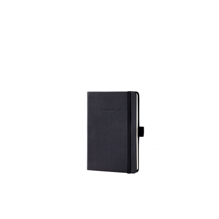 Image de Carnet Sigel Conceptum Pure hardcover A6 noir uni