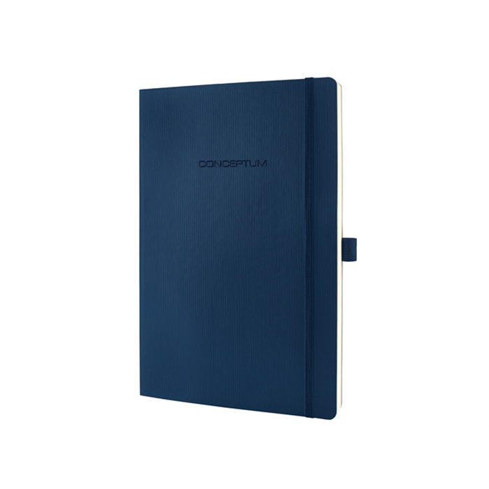 Image de Carnet Sigel Conceptum Pure softcover A4 bleu quadrille