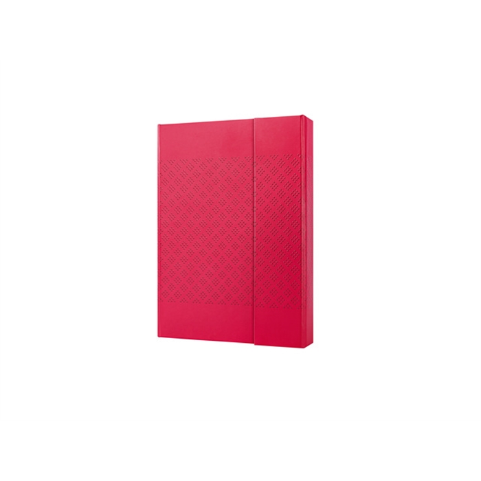 Afbeelding van weekagenda Sigel Conceptum A6 2017 hardcover rood met       magneetsluiting