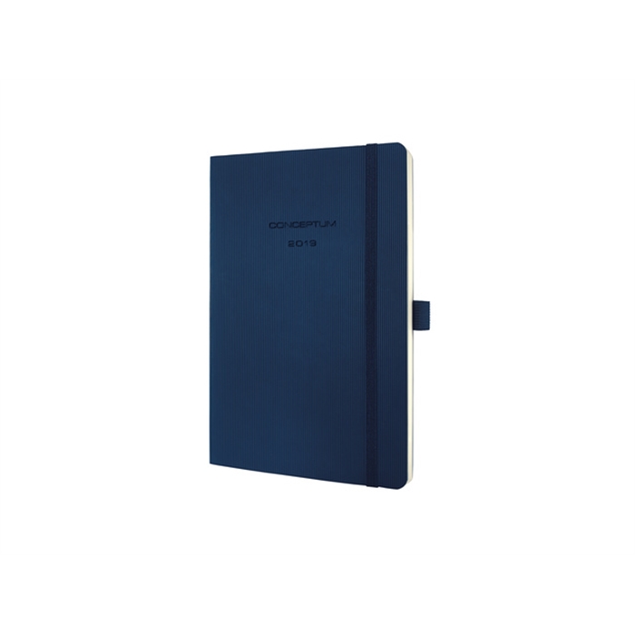 Afbeelding van weekagenda Sigel Conceptum A5 2019 soft cover donkerblauw