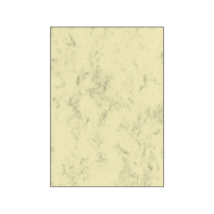 Image de Papier design Sigel a motifs 100 feuilles marbre beige