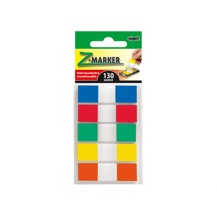 Picture of Z-marker Sigel bout coloré 5x mini ro/jn/vt/bl/roze         distributeur