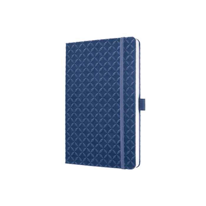 Afbeelding van notitieboek Sigel Jolie Flair A5 hardcover gelinieerd       indigo blauw