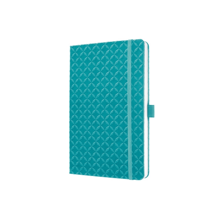 Afbeelding van notitieboek Sigel Jolie Flair A5 hardcover gelinieerd aqua  groen