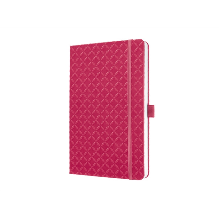 Afbeelding van notitieboek Sigel Jolie Flair A5 hardcover gelinieerd       fuchsia roze