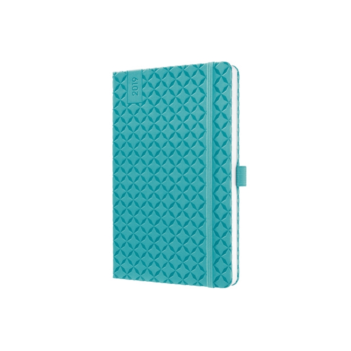 Picture of Agenda semainier Sigel Jolie Flair A5 2019 hardcover        turquoise