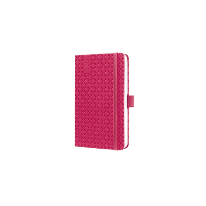 Picture of Agenda semainier Sigel Jolie Flair A6 2019 hardcover rouge