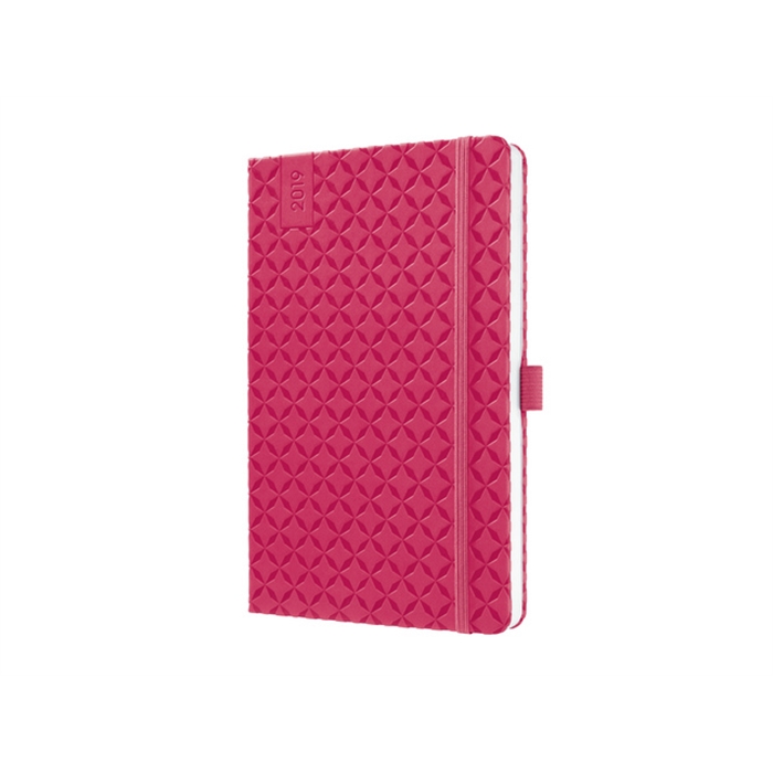 Picture of Agenda semainier Sigel Jolie Flair A5 2019 hardcover rouge