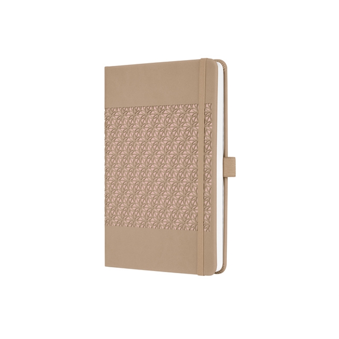 Afbeelding van weekagenda Sigel Jolie Flair A5 2019 hardcover 'Desert      Brown'