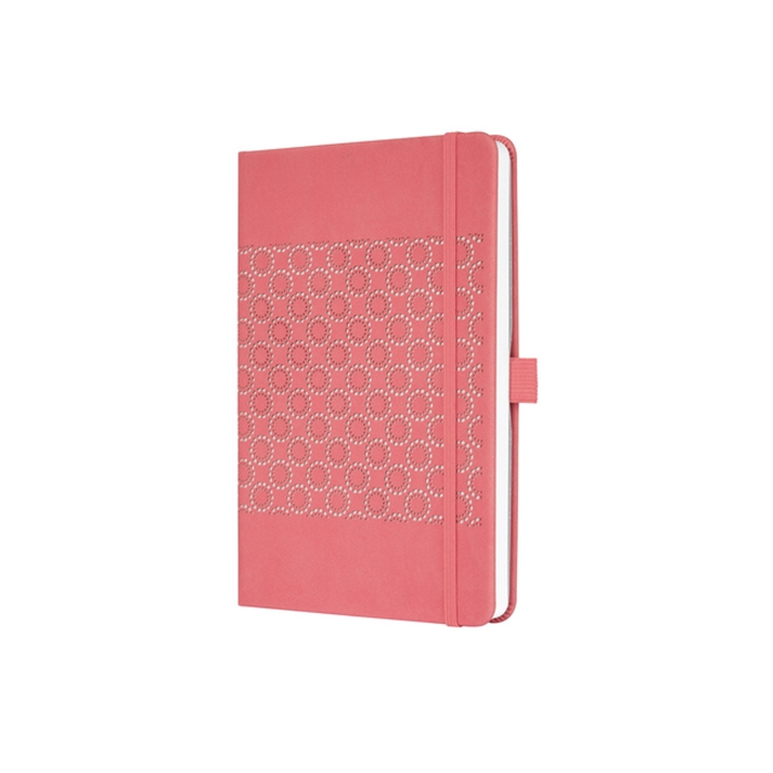 Afbeelding van weekagenda Sigel Jolie Flair A5 2019 hardcover 'Salmon Pink'