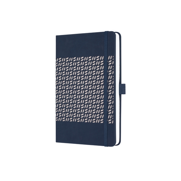 Afbeelding van weekagenda Sigel Jolie Flair A5 2019 hardcover 'Midnight    Blue'.