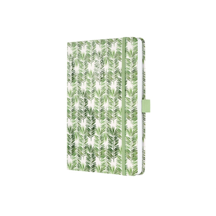 Afbeelding van weekagenda Sigel Jolie Beauty A5 2019 hardcover 'Green      Jungle'