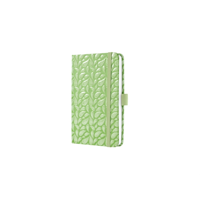 Afbeelding van weekagenda Sigel Jolie Beauty A6 2019 hardcover 'Green      Drops'