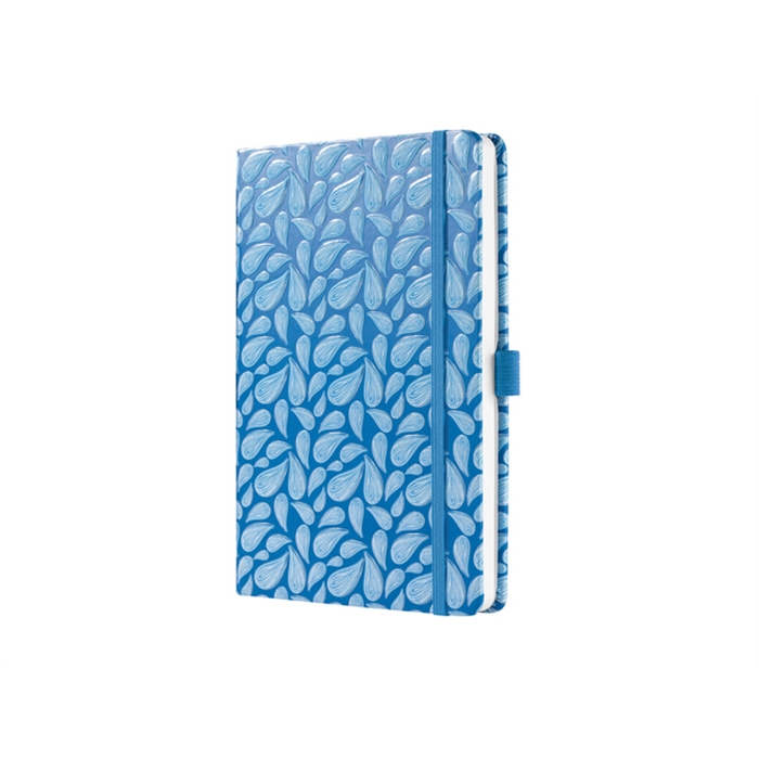 Afbeelding van weekagenda Sigel Jolie Beauty A5 2019 hardcover 'Blue Drops'