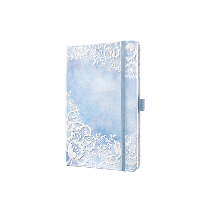 Afbeelding van weekagenda Sigel Jolie Beauty A5 2019 hardcover 'Blue       Dreams'