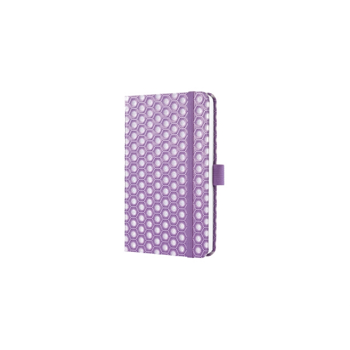 Afbeelding van weekagenda Sigel Jolie Beauty A6 2019 hardcover 'Violet     Shimmer'