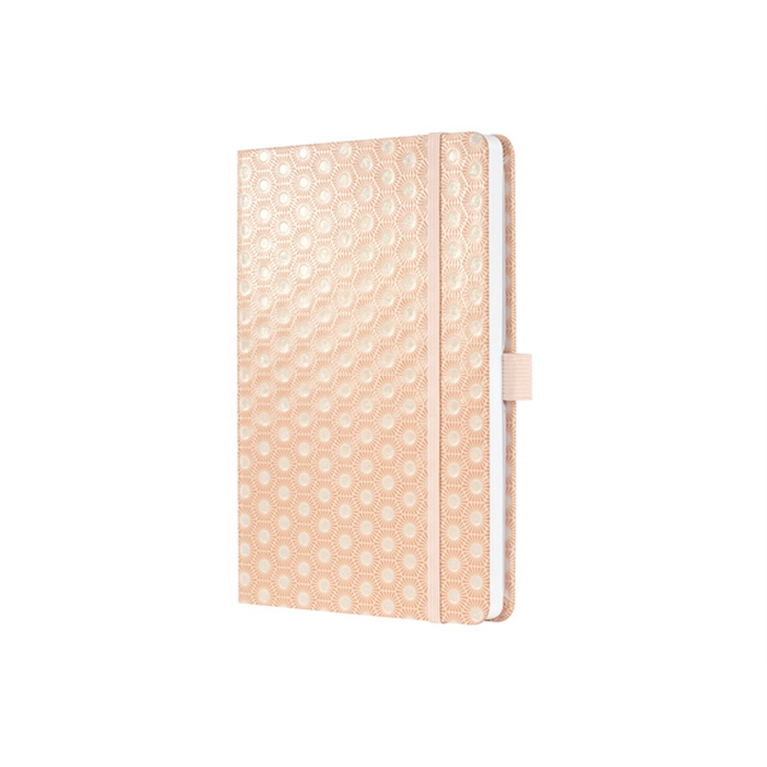 Afbeelding van weekagenda Sigel Jolie Beauty A5 2019 hardcover 'Apricot    Shimmer'