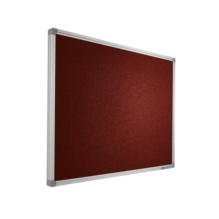 Picture of SMIT VISUAL 11501.082 - Pinboard Accent, SL16, Profile AK015, Orange-red, 60x90 cm