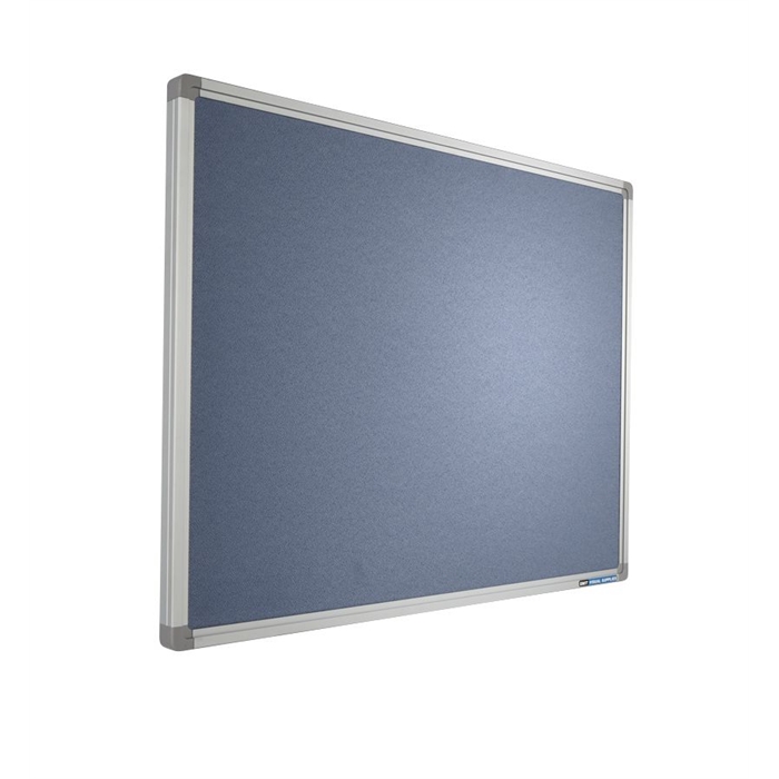 Picture of SMIT VISUAL 11502.026 - Pin board Pastel, SL16 frame YS095 soft Blue 120x240 cm