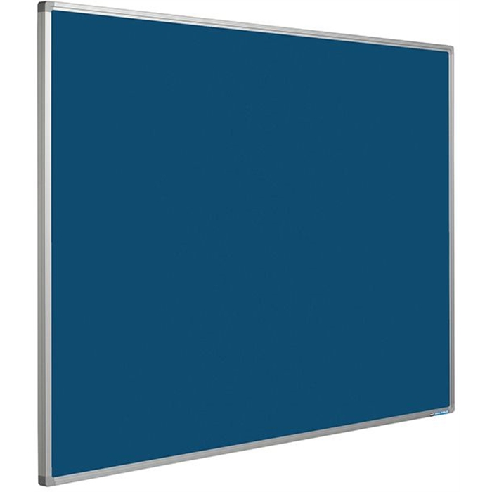 Picture of SMIT VISUAL 11204.322 - Pin board Bulletin Softline frame 16 mm, Blue 120x180 cm