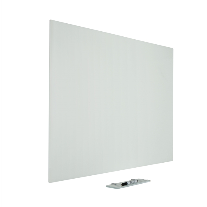 Picture of SMIT VISUAL 14800.130 - Glass board Premium, hidden mounting, magnetic White 120x200 cm